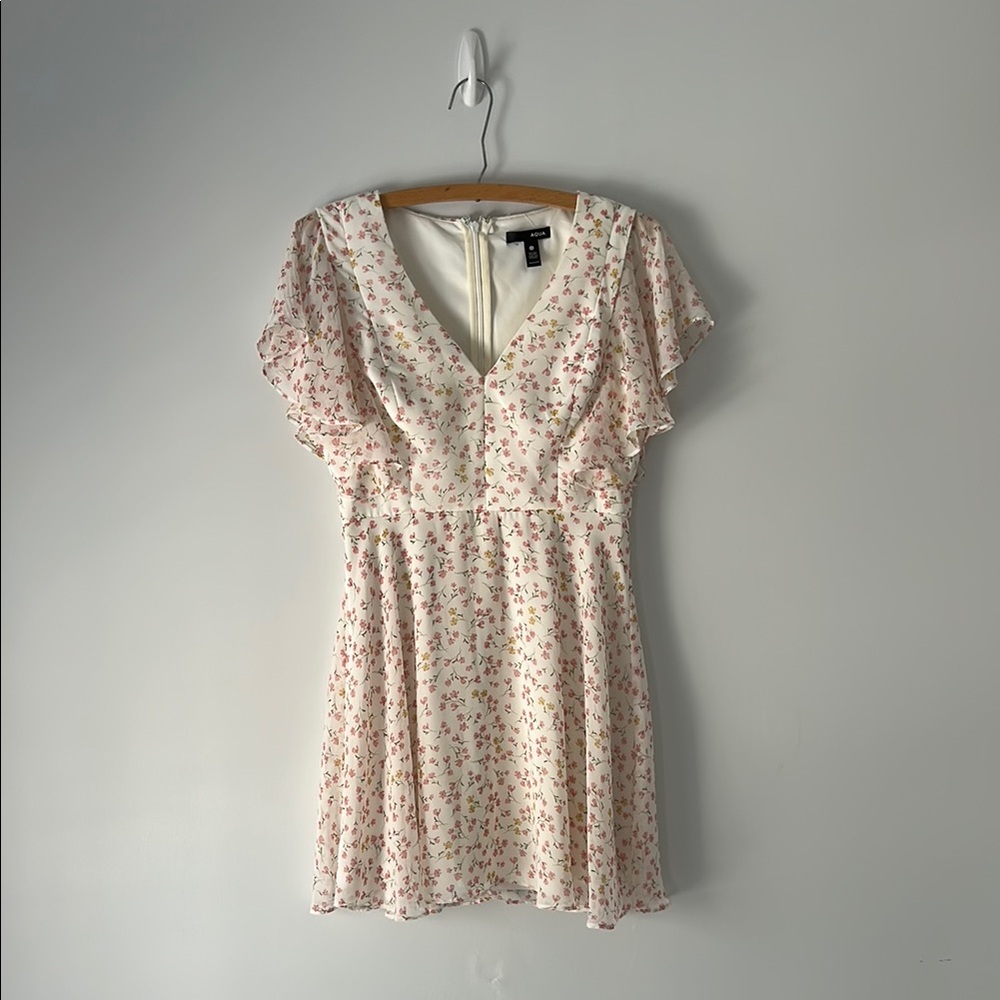 Floral V-Neck Dress